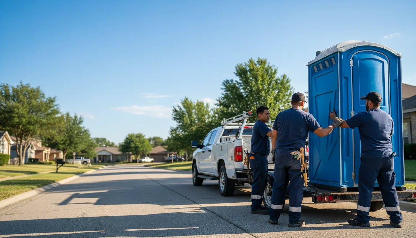 Portable Toilet Rental in Hindsboro, IL near me